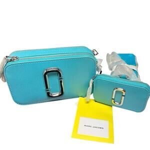AUTHENTIC MARC JACOBS UTILITY BAG IN POOL BLUE NWT